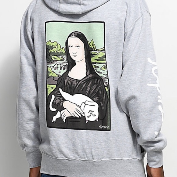 Ripndip Other - Nermal Mona Lisa Ripndip Hoodie| size small